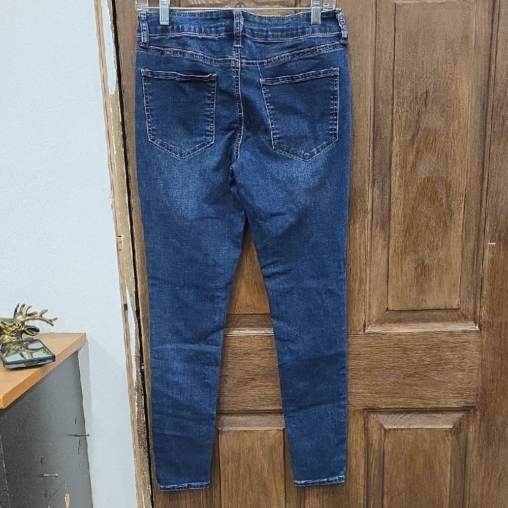 SO Deep Indigo Women's Jeggings - Picture 5 of 7